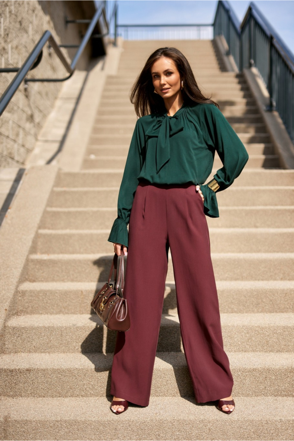 Women trousers model 216488 Roco Fashion -1